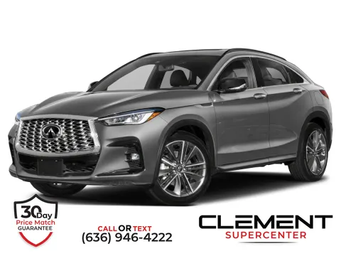 Gray 2022 INFINITI QX55 LUXE for sale in Saint Charles, MO