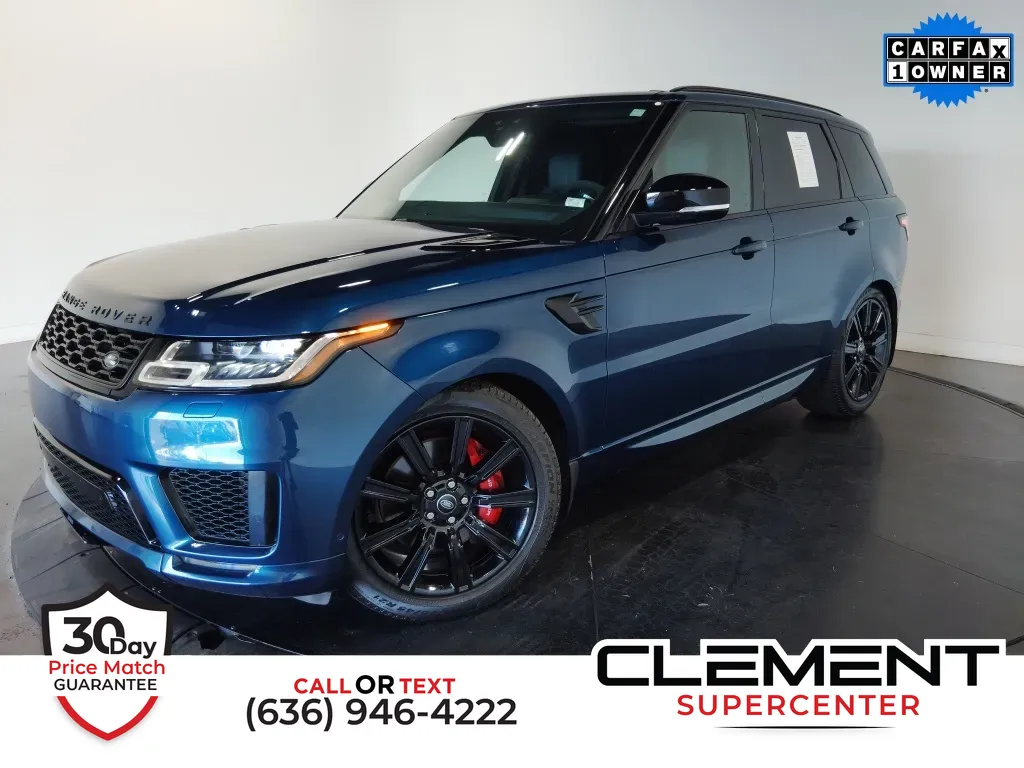 Blue 2022 Land Rover Range Rover Sport HST for sale in Saint Charles, MO