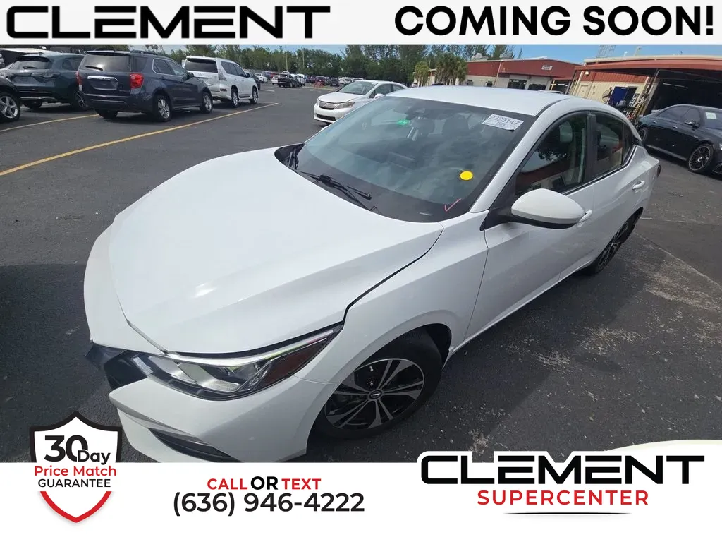 White 2022 Nissan Sentra SV for sale in Saint Charles, MO