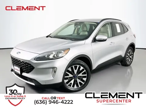 Silver 2020 Ford Escape Titanium for sale in Saint Charles, MO