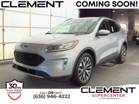 Silver 2020 Ford Escape Titanium for sale in Saint Charles, MO