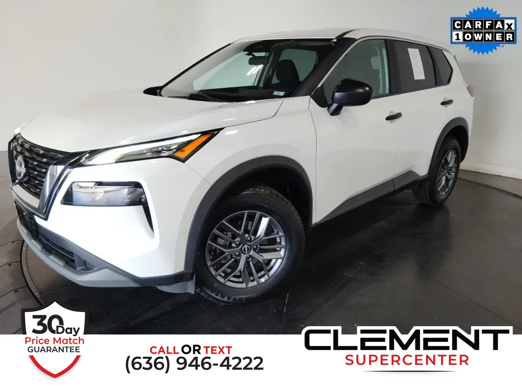 White 2023 Nissan Rogue S for sale in Saint Charles, MO