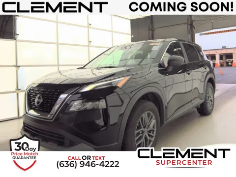 Black 2023 Nissan Rogue S for sale in Saint Charles, MO