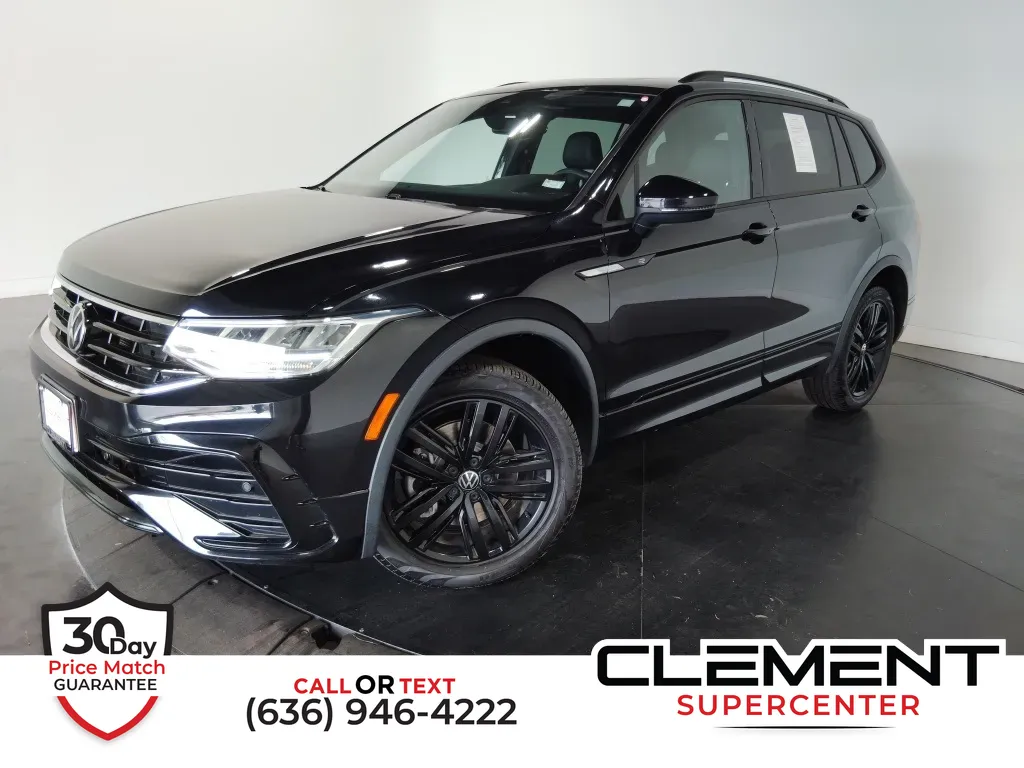 Black 2022 Volkswagen Tiguan 2.0T SE R-Line Black for sale in Saint Charles, MO