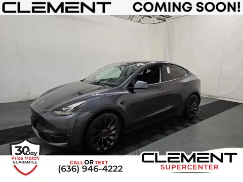 Silver 2021 Tesla Model Y Performance for sale in Saint Charles, MO