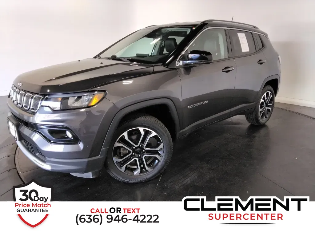 Gray 2022 Jeep Compass Limited for sale in Saint Charles, MO