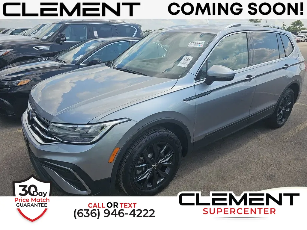 Silver 2024 Volkswagen Tiguan 2.0T SE for sale in Saint Charles, MO
