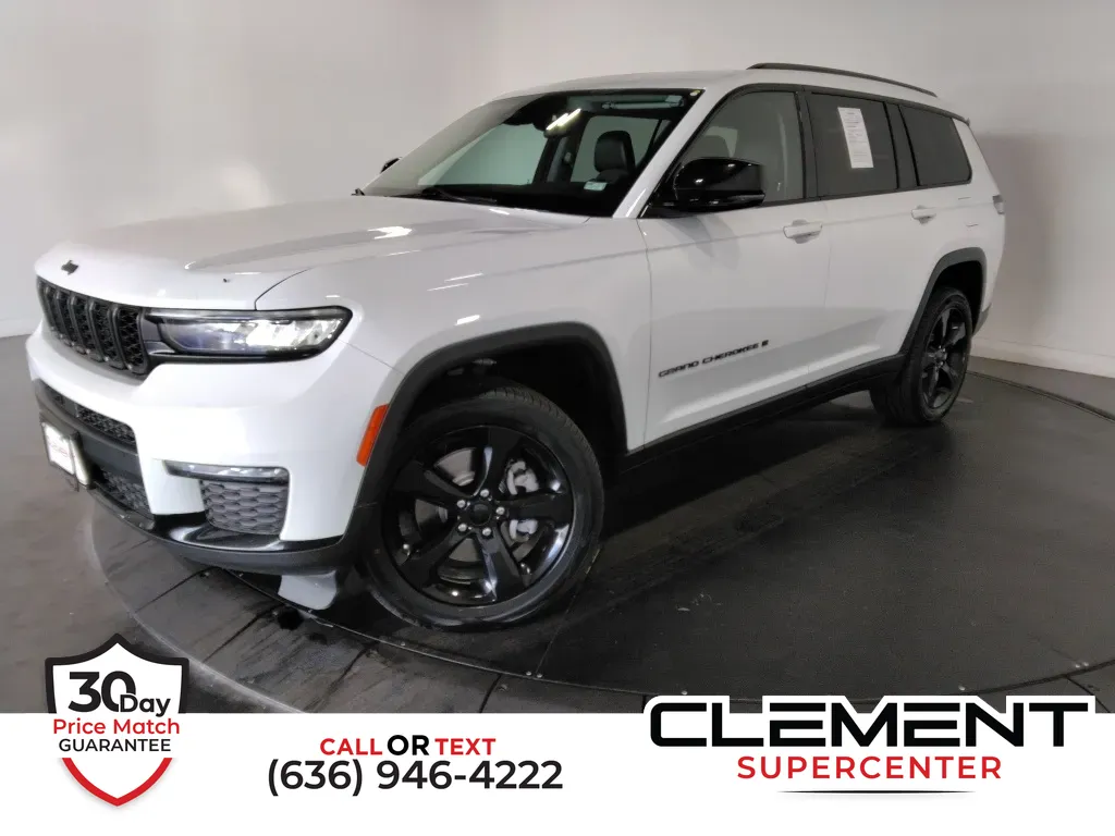 White 2023 Jeep Grand Cherokee L Limited for sale in Saint Charles, MO