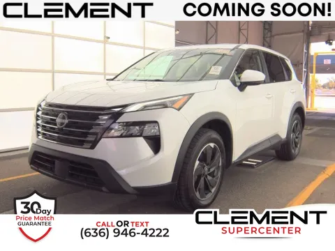 White 2024 Nissan Rogue SV for sale in Saint Charles, MO