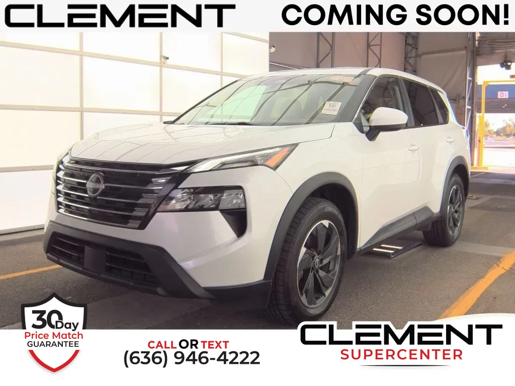 White 2024 Nissan Rogue SV for sale in Saint Charles, MO