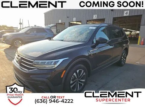 Black 2022 Volkswagen Tiguan 2.0T S for sale in Saint Charles, MO