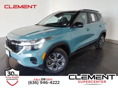 Blue 2024 Kia Seltos S for sale in Saint Charles, MO