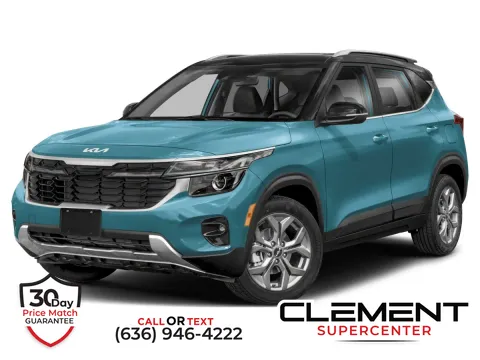Blue 2024 Kia Seltos S for sale in Saint Charles, MO
