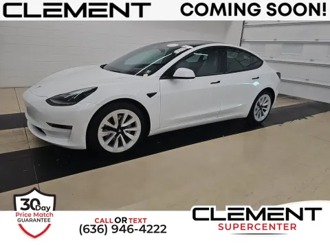 White 2022 Tesla Model 3 Long Range for sale in Saint Charles, MO
