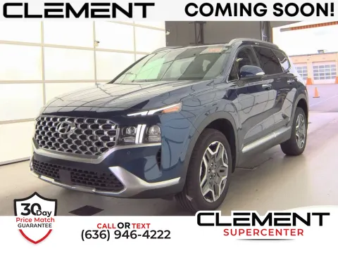 Blue 2022 Hyundai Santa Fe Limited for sale in Saint Charles, MO