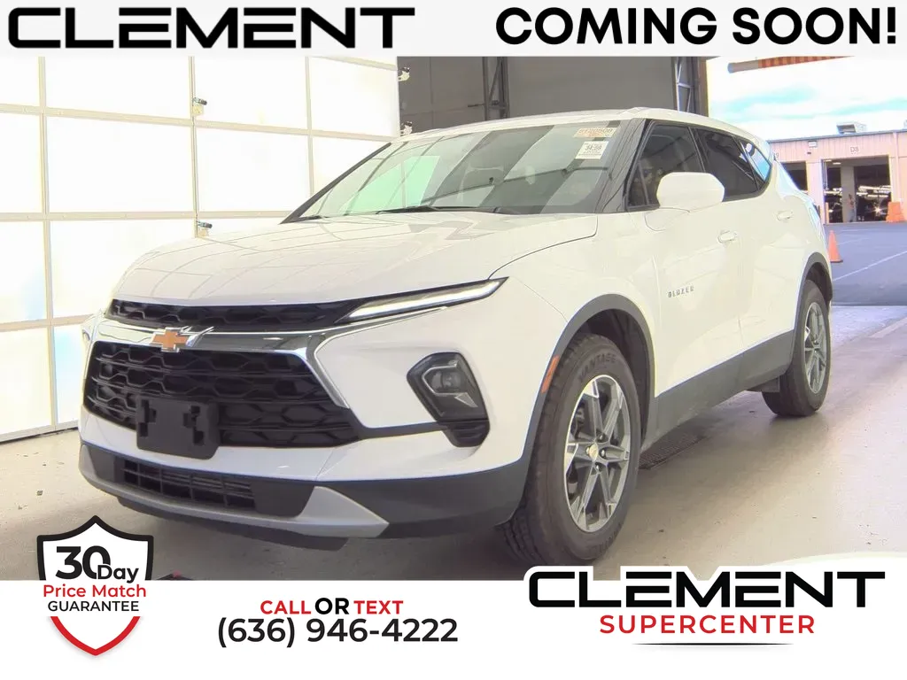 White 2023 Chevrolet Blazer LT for sale in Saint Charles, MO