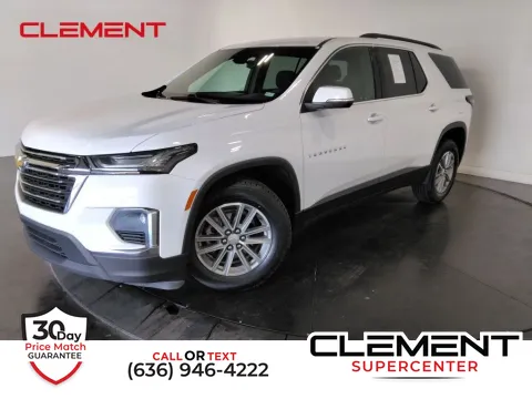 White 2023 Chevrolet Traverse LT for sale in Saint Charles, MO