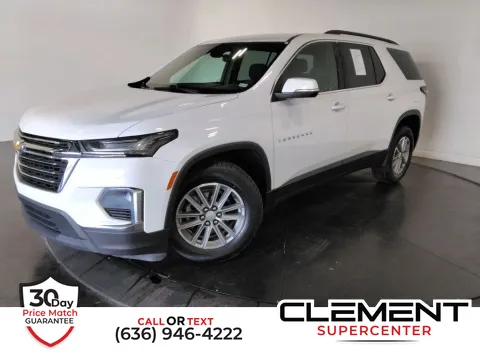 White 2023 Chevrolet Traverse LT for sale in Saint Charles, MO
