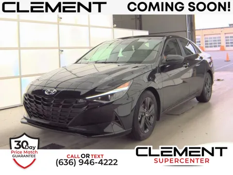 Black 2022 Hyundai Elantra SEL for sale in Saint Charles, MO