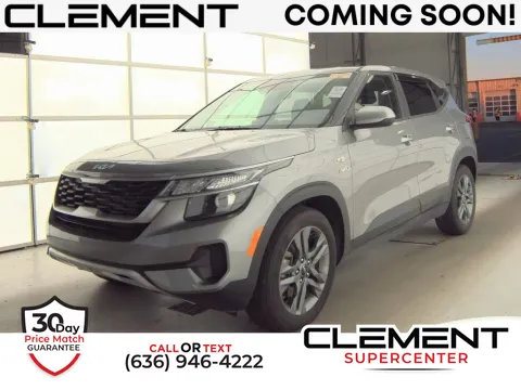 Gray 2023 Kia Seltos LX for sale in Saint Charles, MO