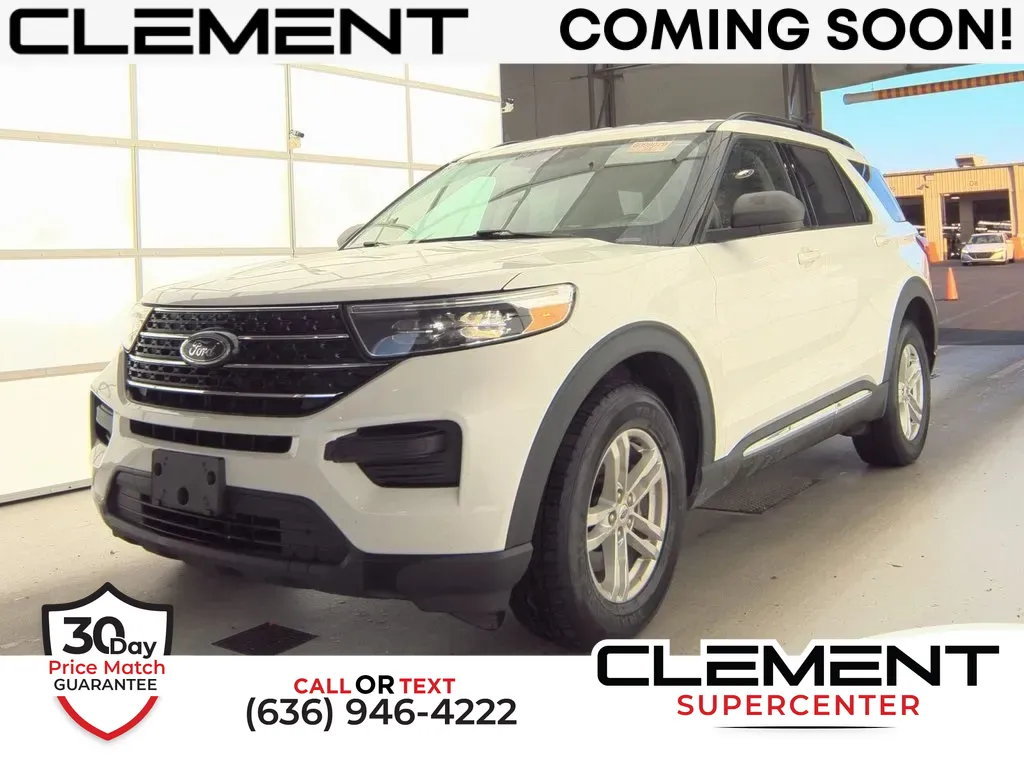 White 2021 Ford Explorer XLT for sale in Saint Charles, MO