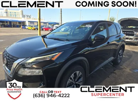Black 2023 Nissan Rogue SV for sale in Saint Charles, MO