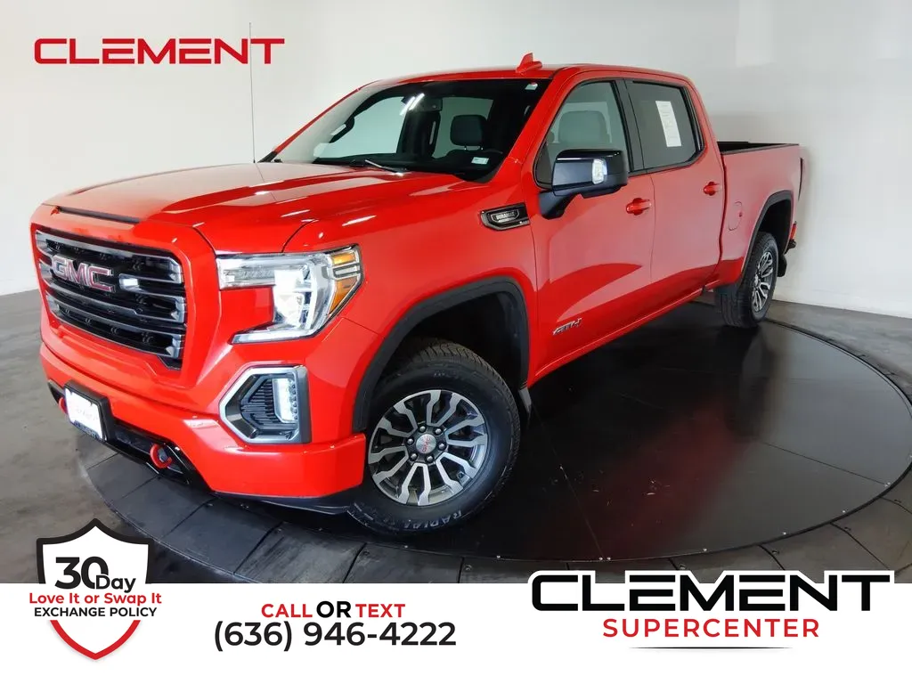 Red 2021 GMC Sierra 1500 AT4 for sale in Saint Charles, MO