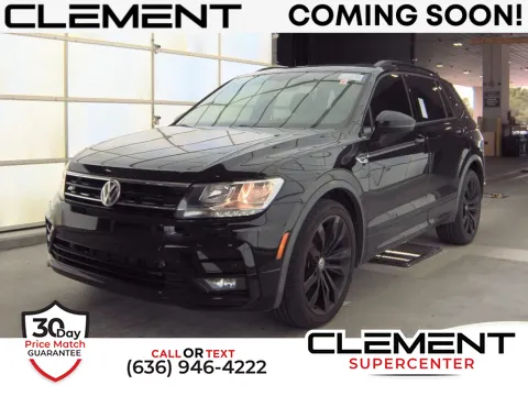 Black 2020 Volkswagen Tiguan 2.0T SE R-Line Black for sale in Saint Charles, MO