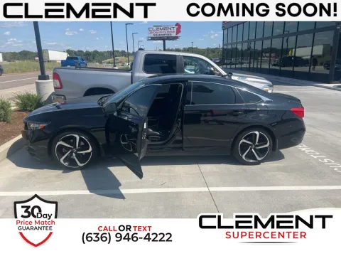 Black 2019 Honda Accord Sport 2.0T for sale in Saint Charles, MO