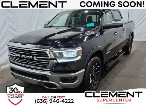 Black 2019 Ram 1500 Laramie for sale in Saint Charles, MO