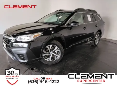 Black 2021 Subaru Outback Limited for sale in Saint Charles, MO