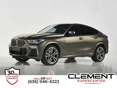 White 2022 BMW X6 M50i for sale in Saint Charles, MO