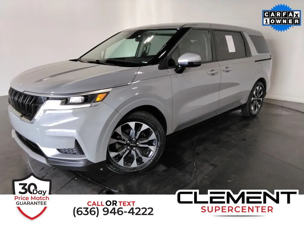 Silver 2024 Kia Carnival EX for sale in Saint Charles, MO