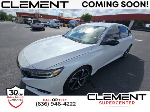 White 2021 Honda Accord Sport for sale in Saint Charles, MO
