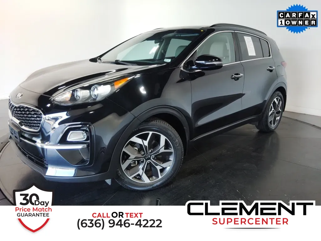 Black 2022 Kia Sportage EX for sale in Saint Charles, MO