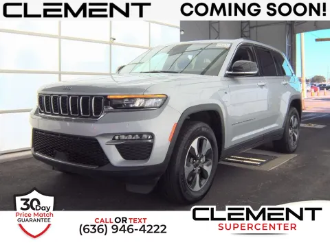 Silver 2024 Jeep Grand Cherokee 4xe for sale in Saint Charles, MO