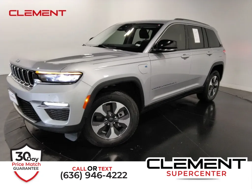 Silver 2024 Jeep Grand Cherokee 4xe for sale in Saint Charles, MO