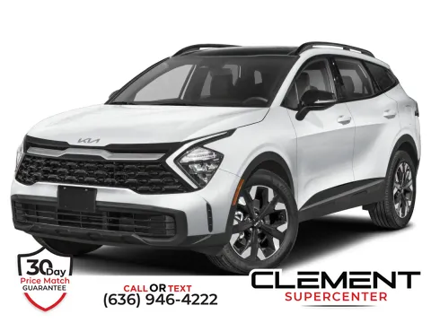 White 2023 Kia Sportage Plug-In Hybrid X-Line for sale in Saint Charles, MO