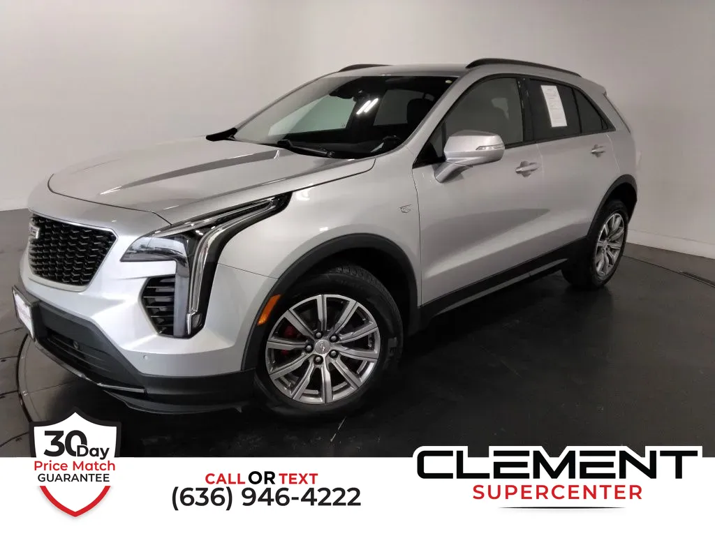 Silver 2021 Cadillac XT4 Sport for sale in Saint Charles, MO
