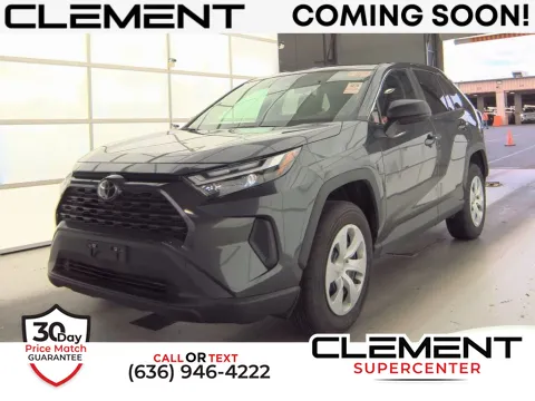 Gray 2024 Toyota RAV4 LE for sale in Saint Charles, MO