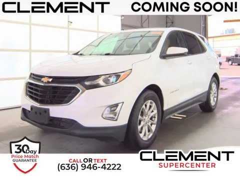 White 2018 Chevrolet Equinox LT for sale in Saint Charles, MO