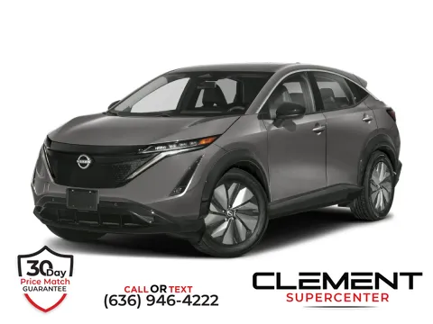 Gray 2023 Nissan Ariya EVOLVE+ e-4ORCE for sale in Saint Charles, MO