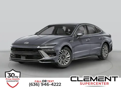 Blue 2024 Hyundai Sonata Hybrid SEL for sale in Saint Charles, MO