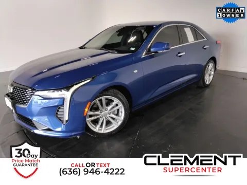 Blue 2023 Cadillac CT4 Luxury for sale in Saint Charles, MO