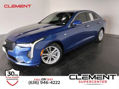 Blue 2023 Cadillac CT4 Luxury for sale in Saint Charles, MO
