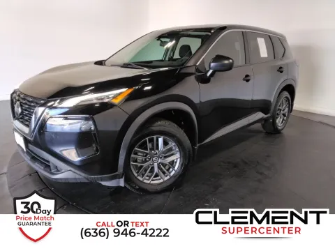 Black 2021 Nissan Rogue S for sale in Saint Charles, MO