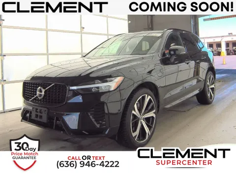 Black 2022 Volvo XC60 Recharge Plug-In Hybrid T8 R-Design for sale in Saint Charles, MO