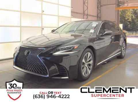 Black 2018 Lexus LS 500 Base for sale in Saint Charles, MO