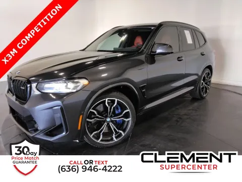 Black 2022 BMW X3 M for sale in Saint Charles, MO