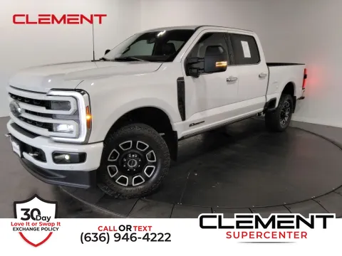 White 2024 Ford F-250SD Platinum for sale in Saint Charles, MO